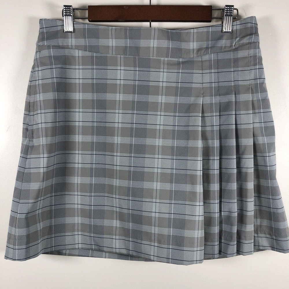 Nike Gray Plaid Skort